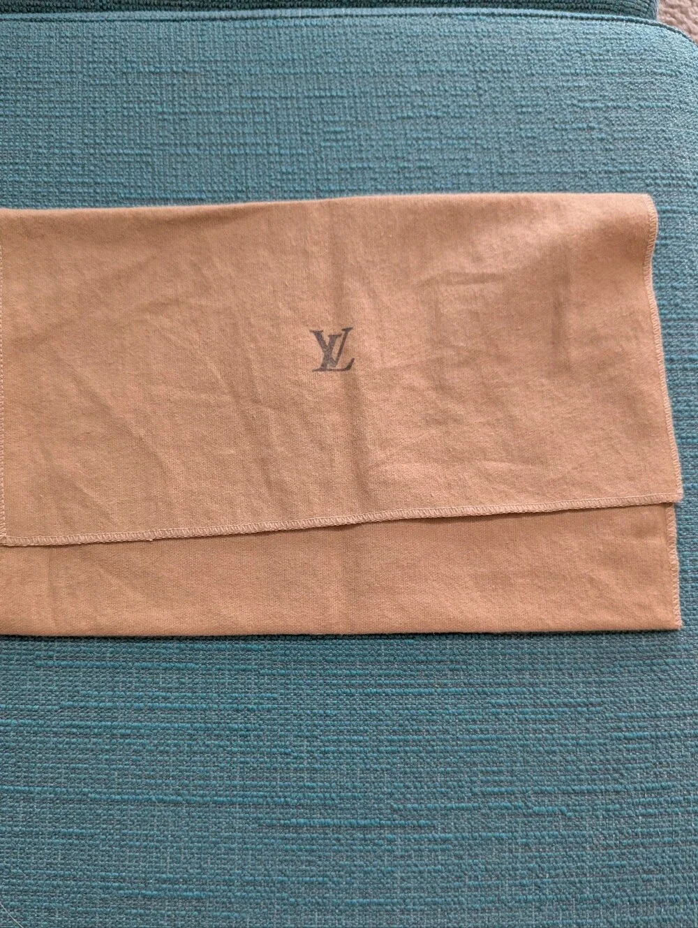Authentic Louis Vuitton Tan Cotton Dust Bag – Luxury Handbag Storage Pouch